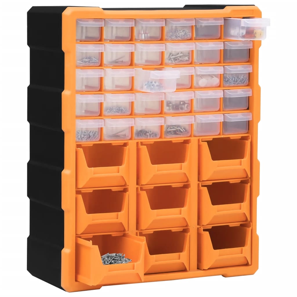 VIDAXL -Organizer mit 39 Schubladen 38x16x47 cm