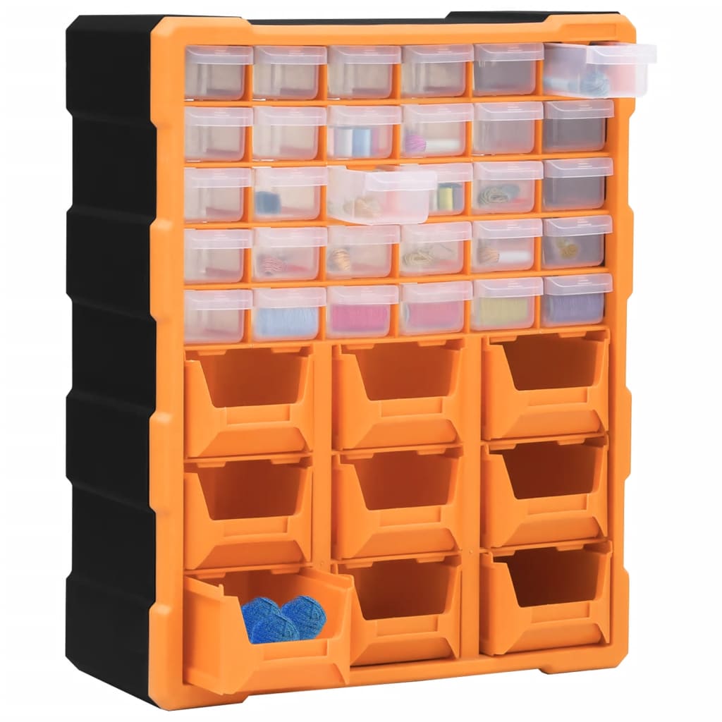 VIDAXL -Organizer mit 39 Schubladen 38x16x47 cm