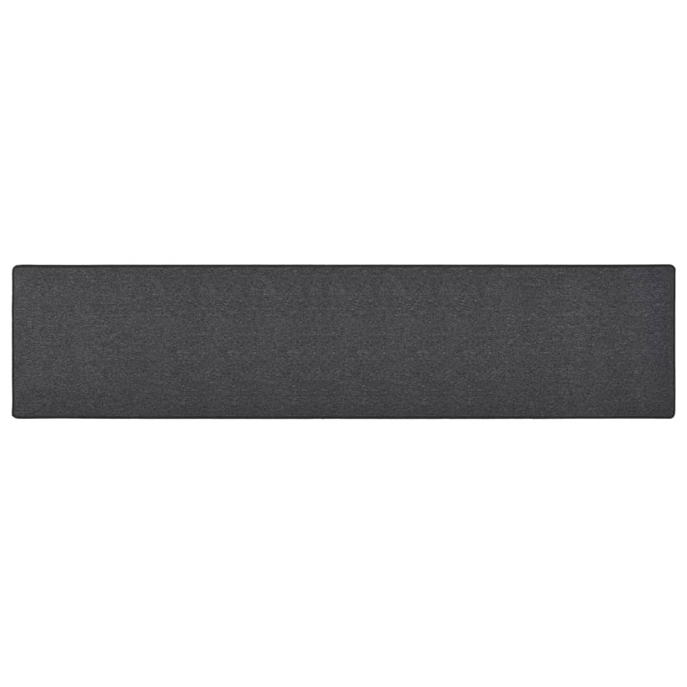 Vidaxl Carpet Runner 50x250 cm Antracite -farget