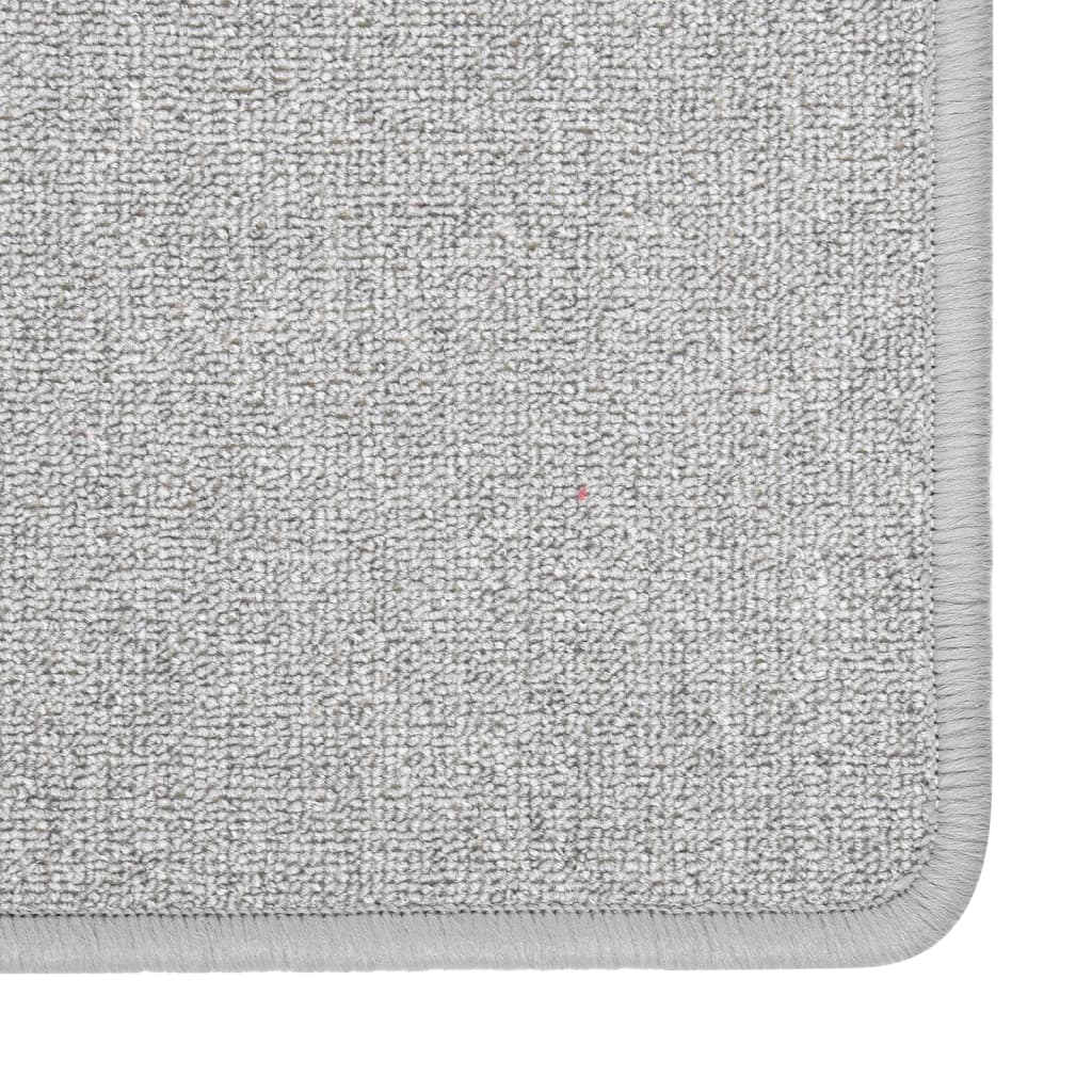 Vidaxl carpet runner 50x100 cm light gray