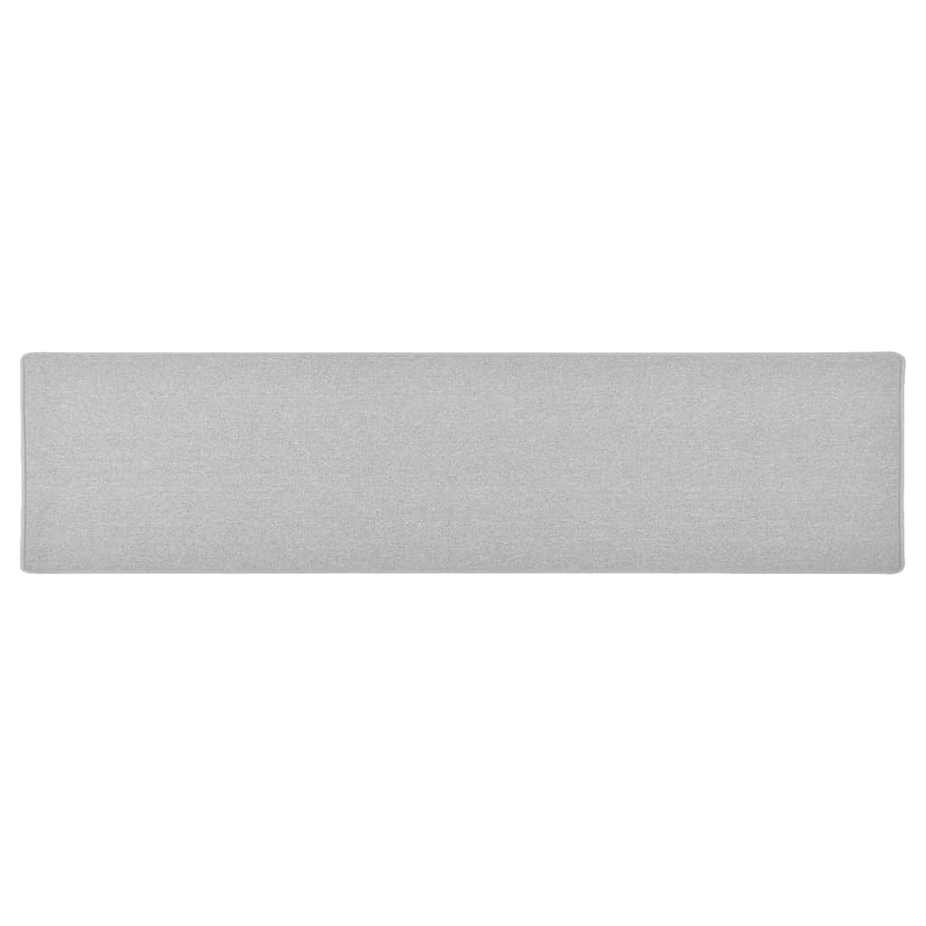 Vidaxx tapis de passage 50x200 cm gris clair