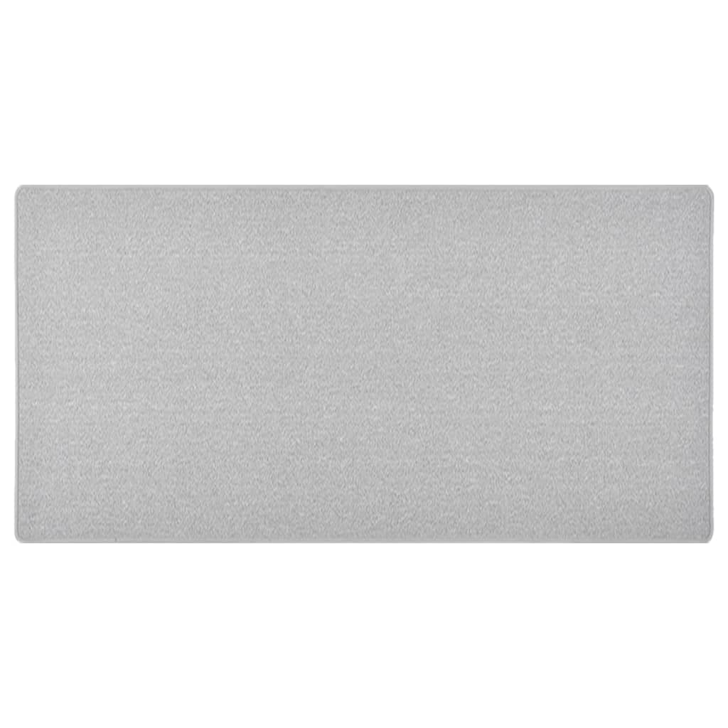 Vidaxl carpet runner 80x150 cm light gray