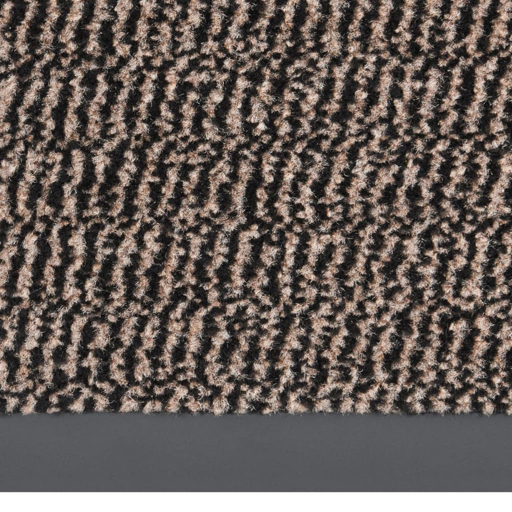 Vidaxl Doormat tuftede 90x150 cm mørkebrun