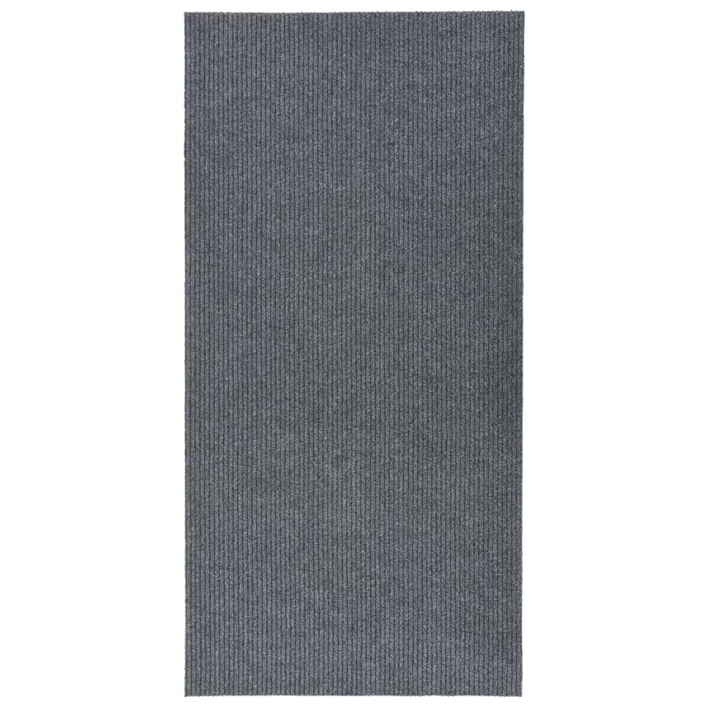 Vidaxl droogloopmat 100x200 cm grau