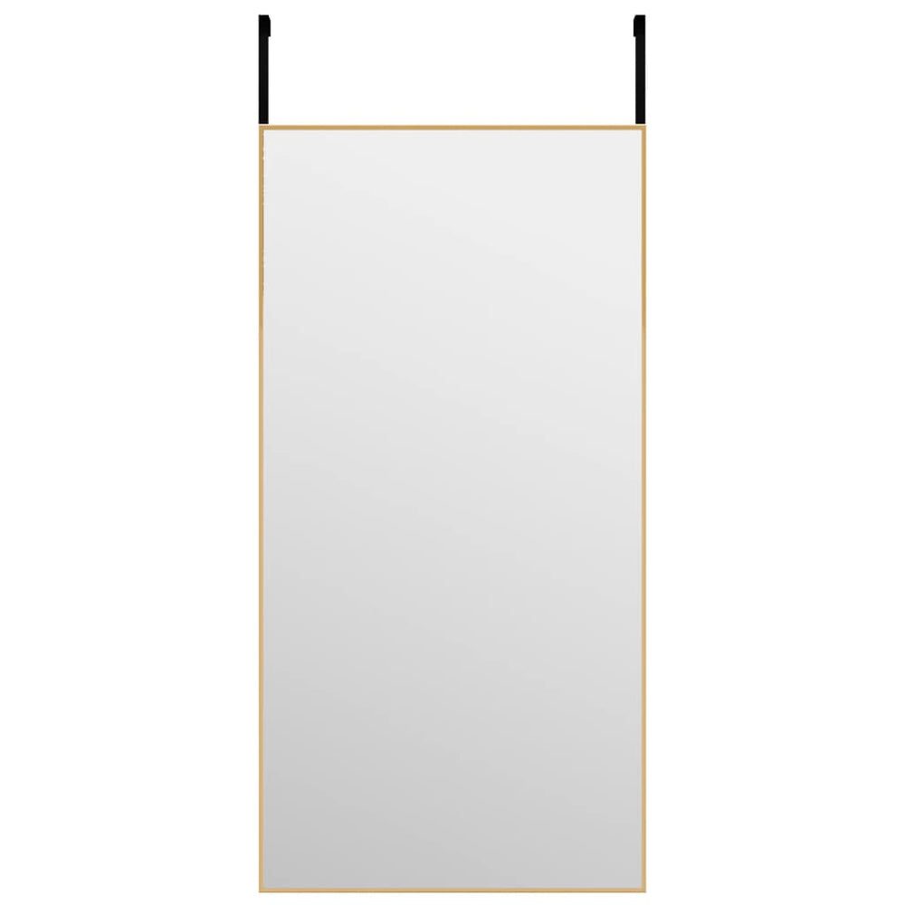 Vidaxx door mirror 40x80 cm glass and aluminum gold-colored
