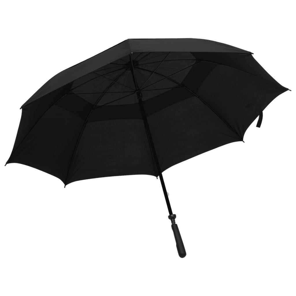 Vidaxl umbrella 130 cm Black