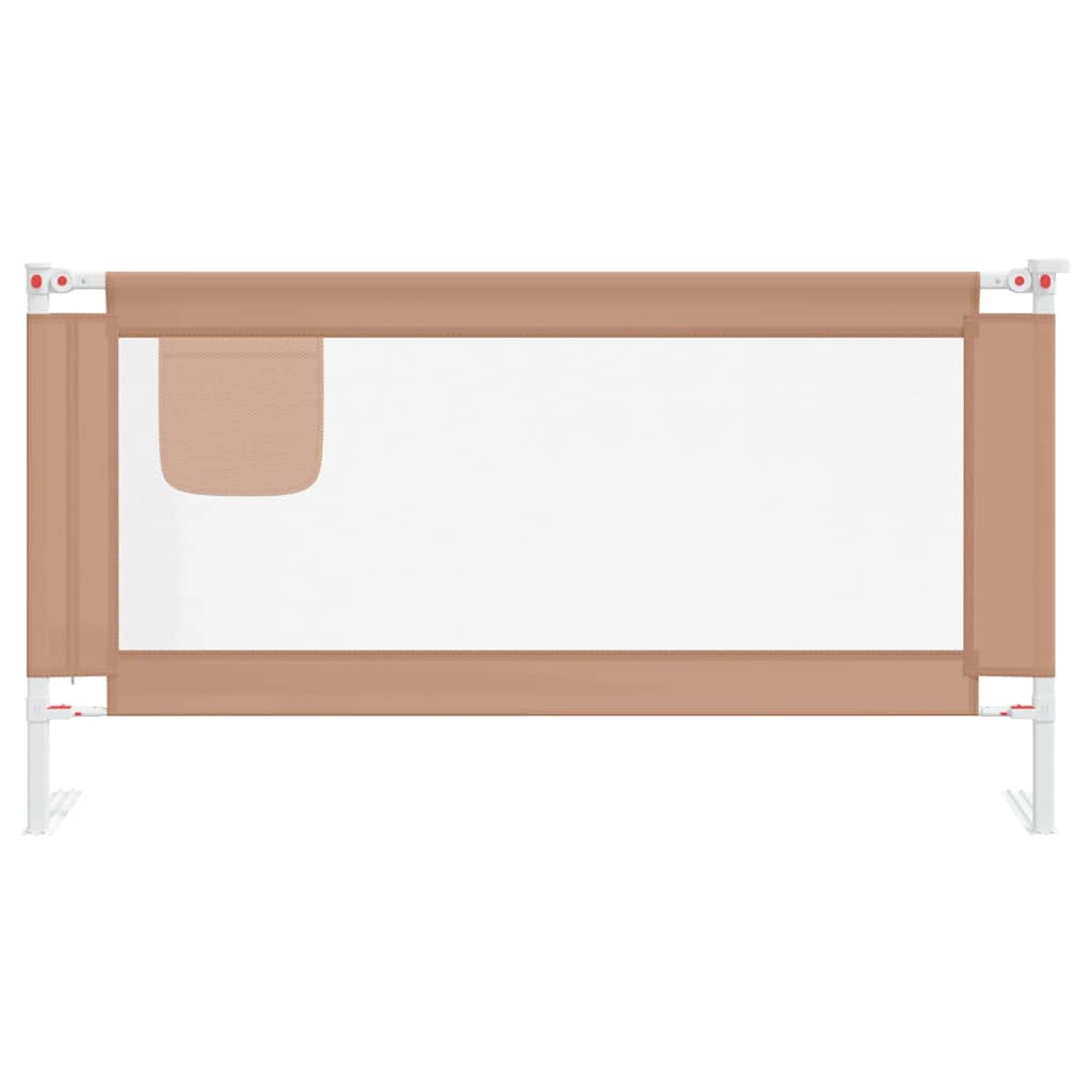VIDAXL -BED -Diagramm Kleinkind 160x25 cm Stofftaupe