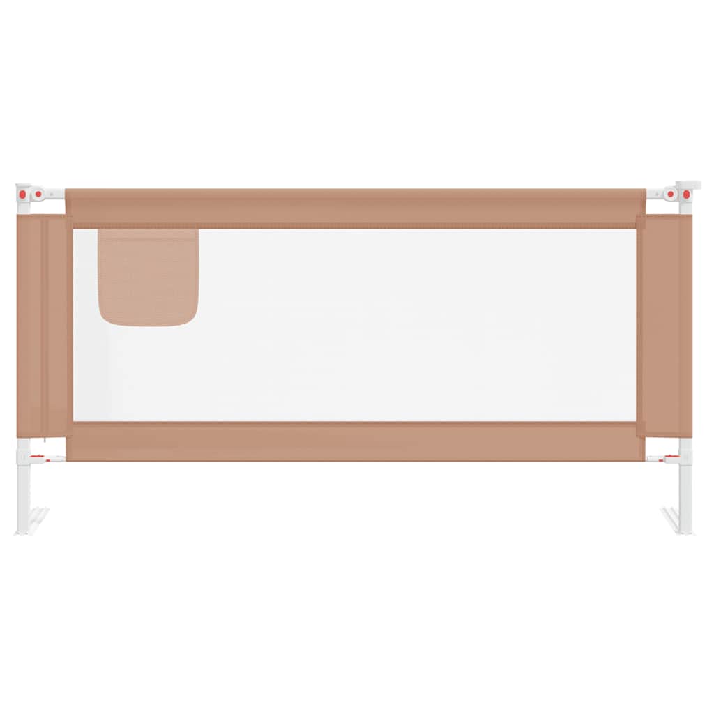VIDAXL -BED -Diagramm Kleinkind 180x25 cm Stofftaupe