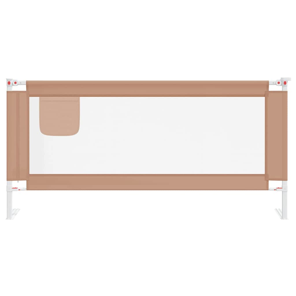VIDAXL -BED -Diagramm Kleinkind 190x25 cm Stofftaupe
