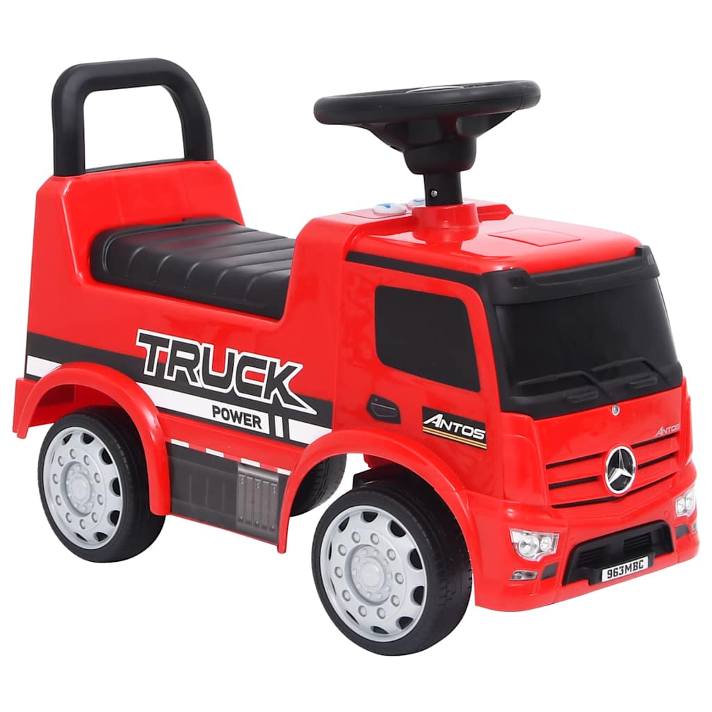 Vidaxl Mercedes Benz Truck Red Ride-on