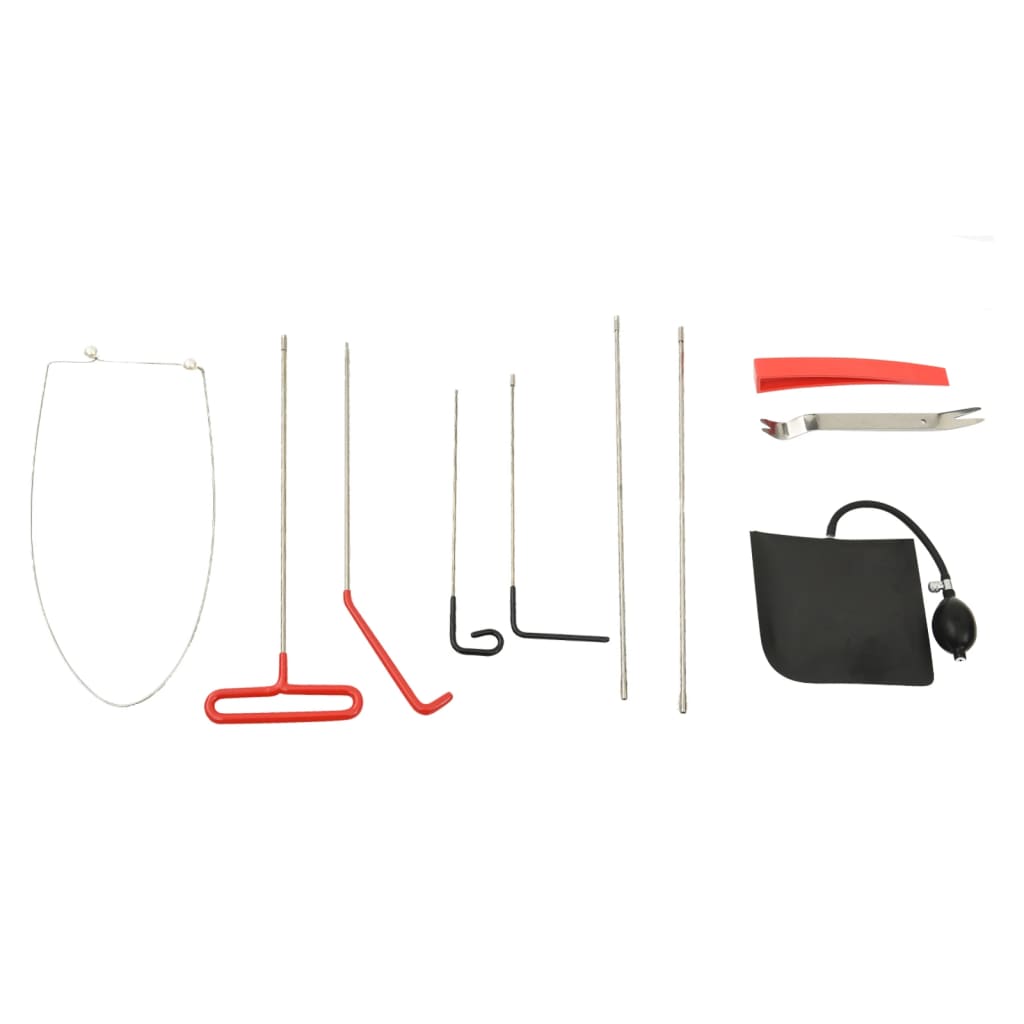 Vidaxl 11-piece car door unlocking set universal