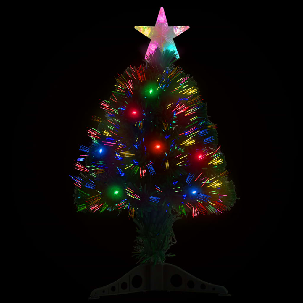 VidaXL Christmas tree with LED and stand 64 cm fiber optic