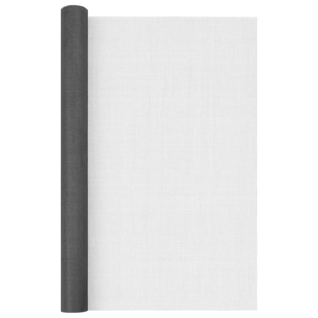 Vidaxl Gaas 60x500 cm Glasfaserschwarz schwarz