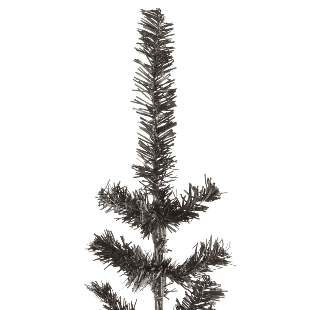 Vidaxl Weihnachtsbaum schmal 210 cm schwarz