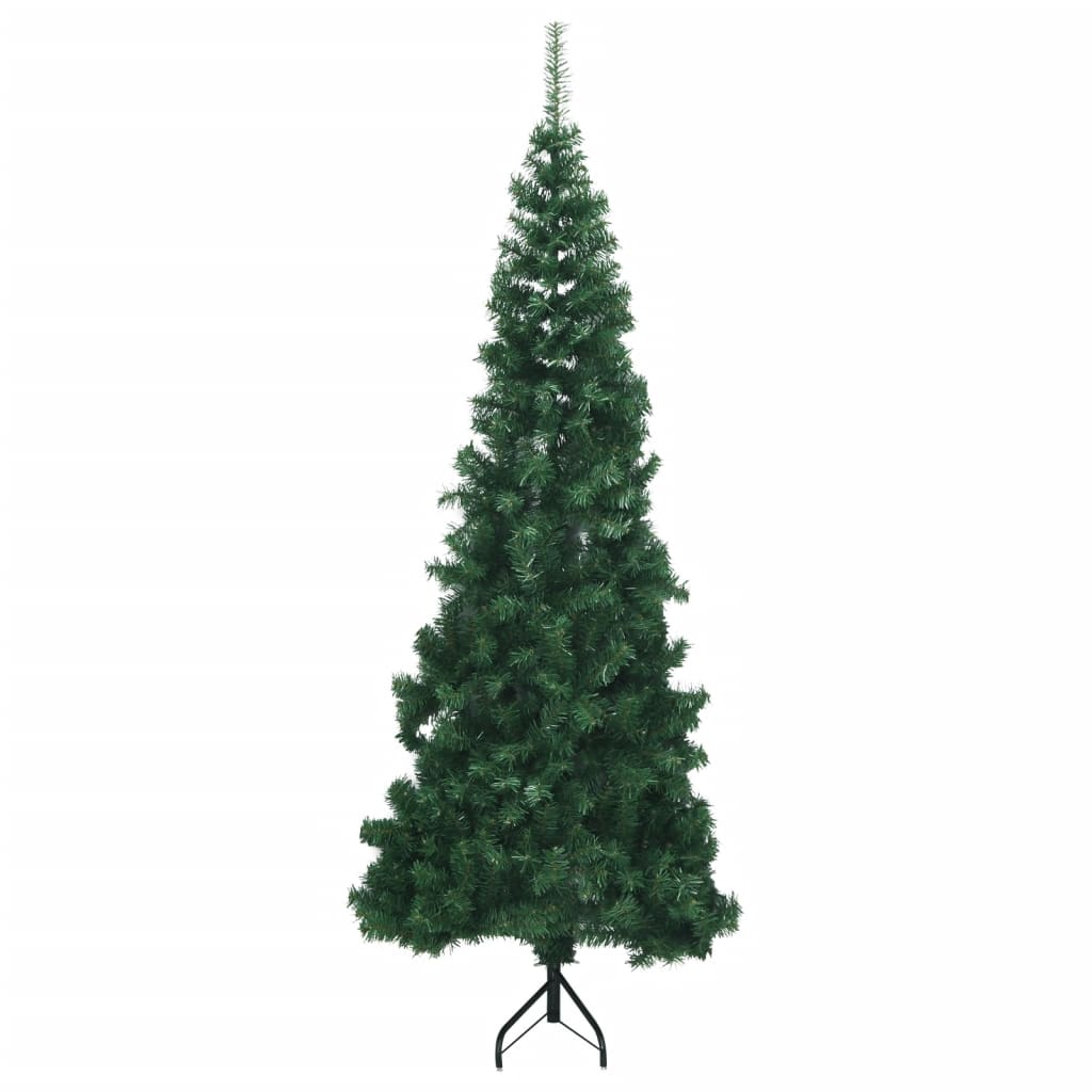 Vidaxl Kunstkerstboom Hoek 240 cm PVC vert