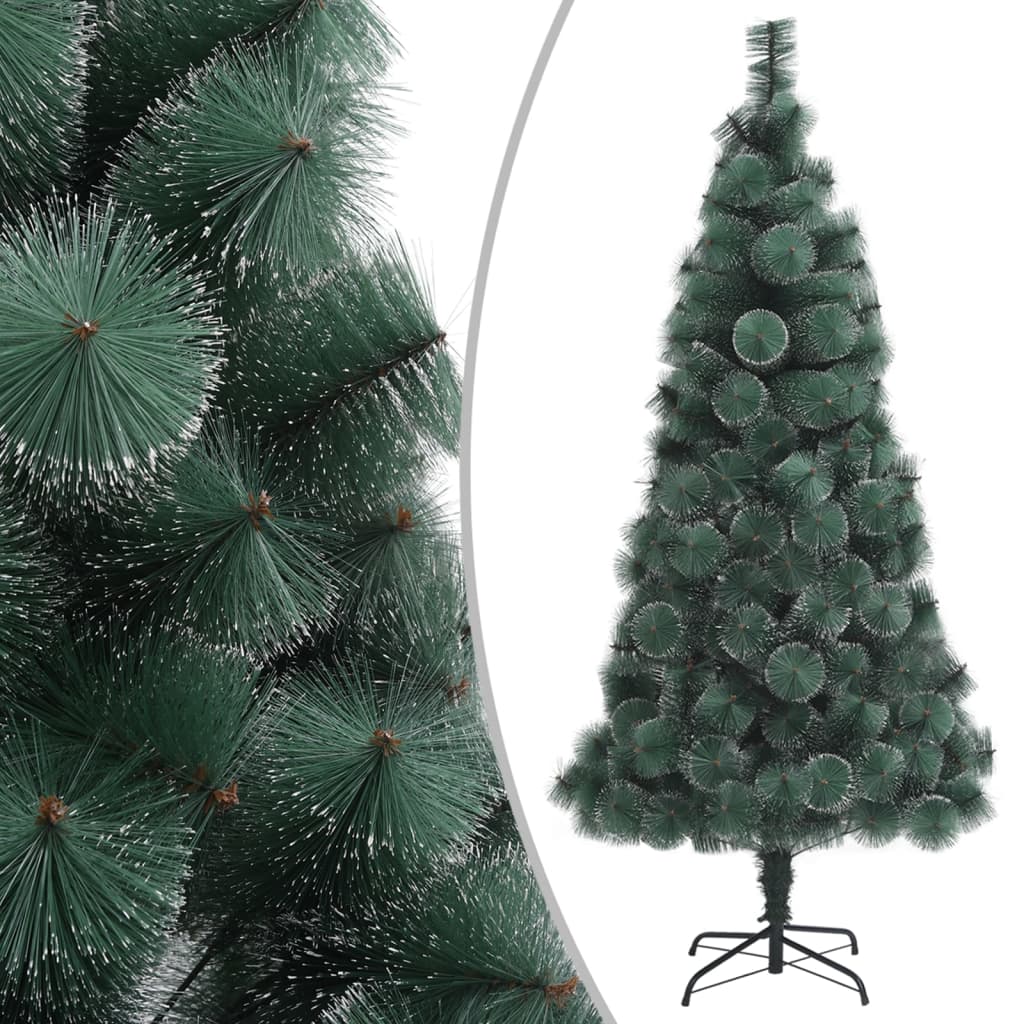 Vidaxl artificial Christmas tree with stand 120 cm cap green