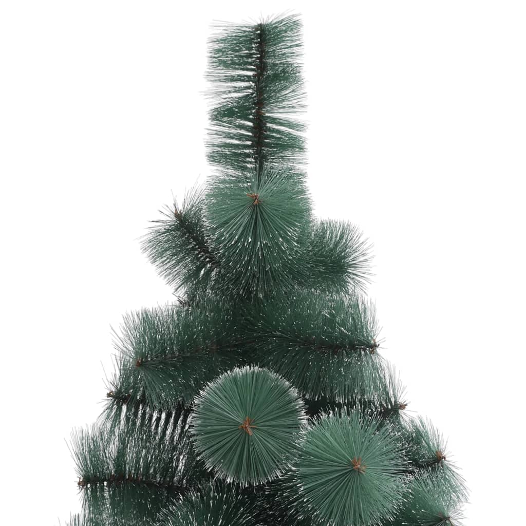 Vidaxl artificial Christmas tree with stand 120 cm cap green