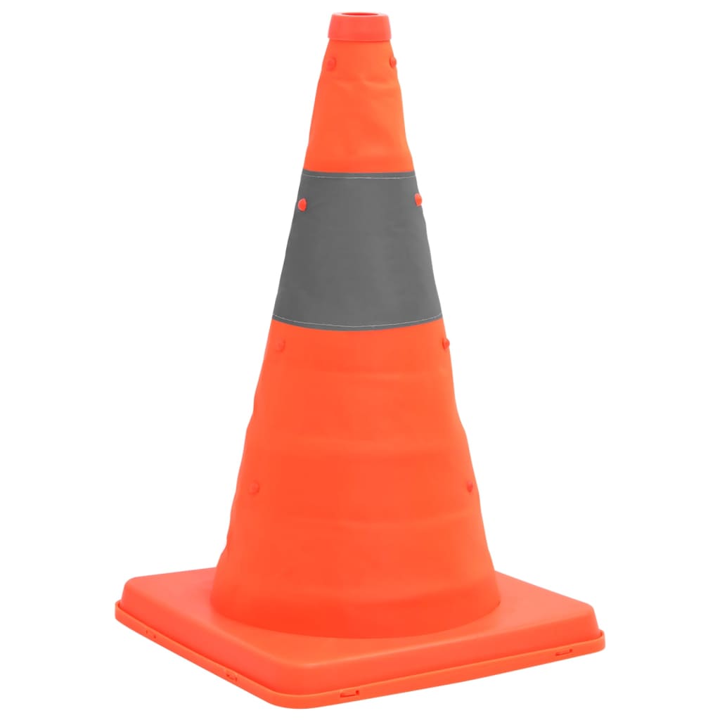 Vidaxl Traffic Cone Pop-Up 10 PCS 42 cm