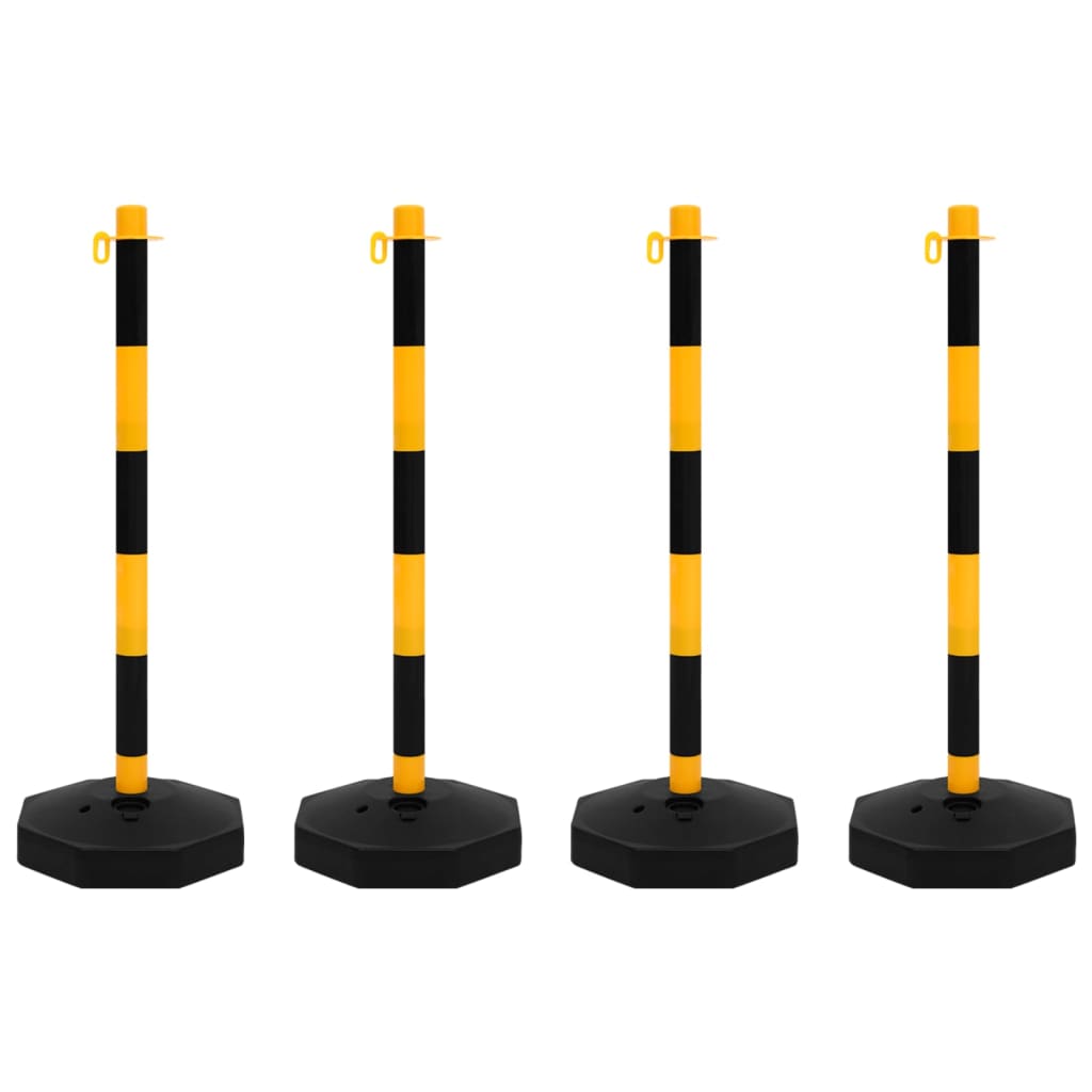 VIDAXL -Ketten -Post -Set mit Plastikkette 10 m