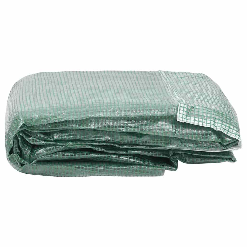 Vidaxl greenhouse cover replacement (4.5 m²) 300x150x200 cm green