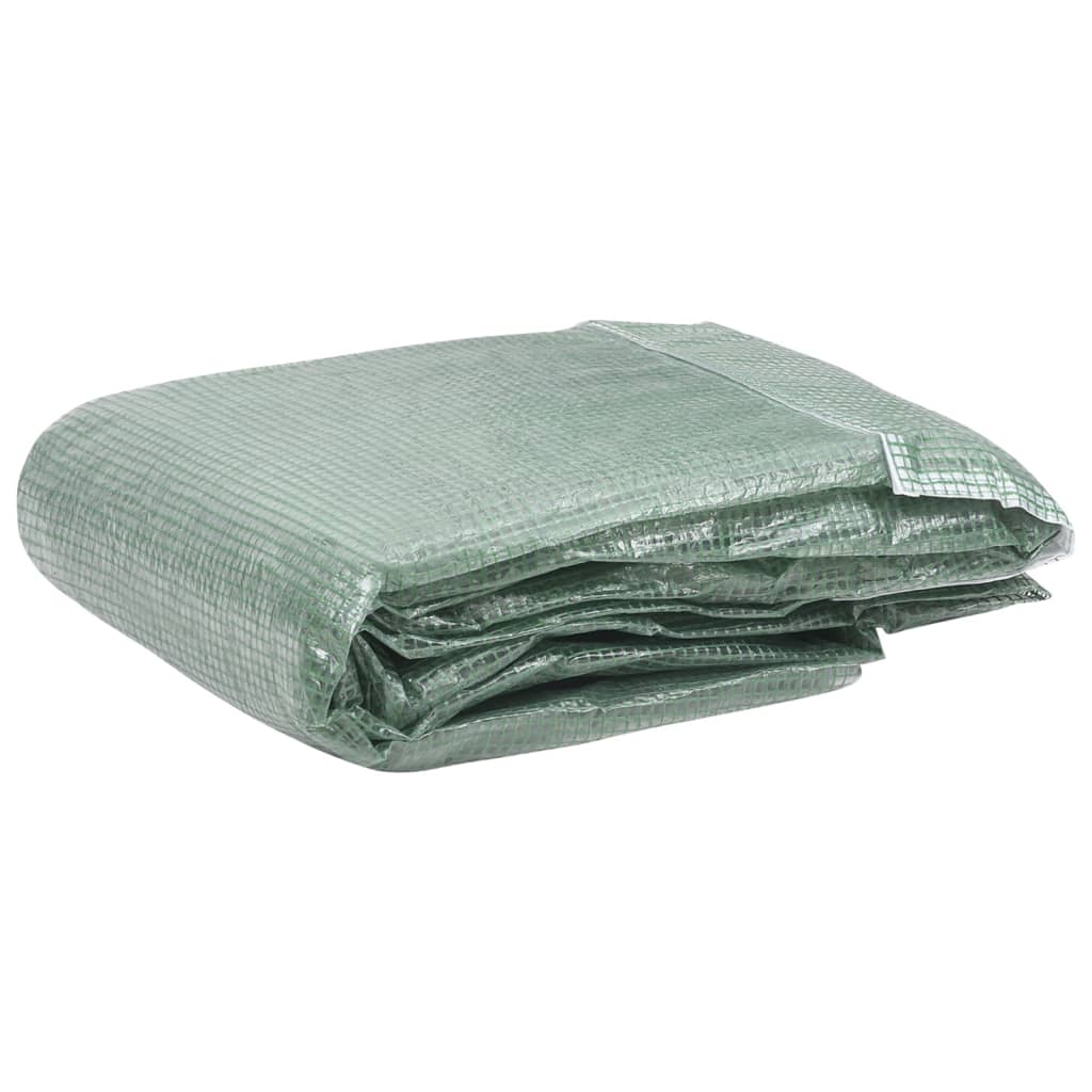 Vidaxl greenhouse cover replacement (13.5 m²) 300x450x200 cm green