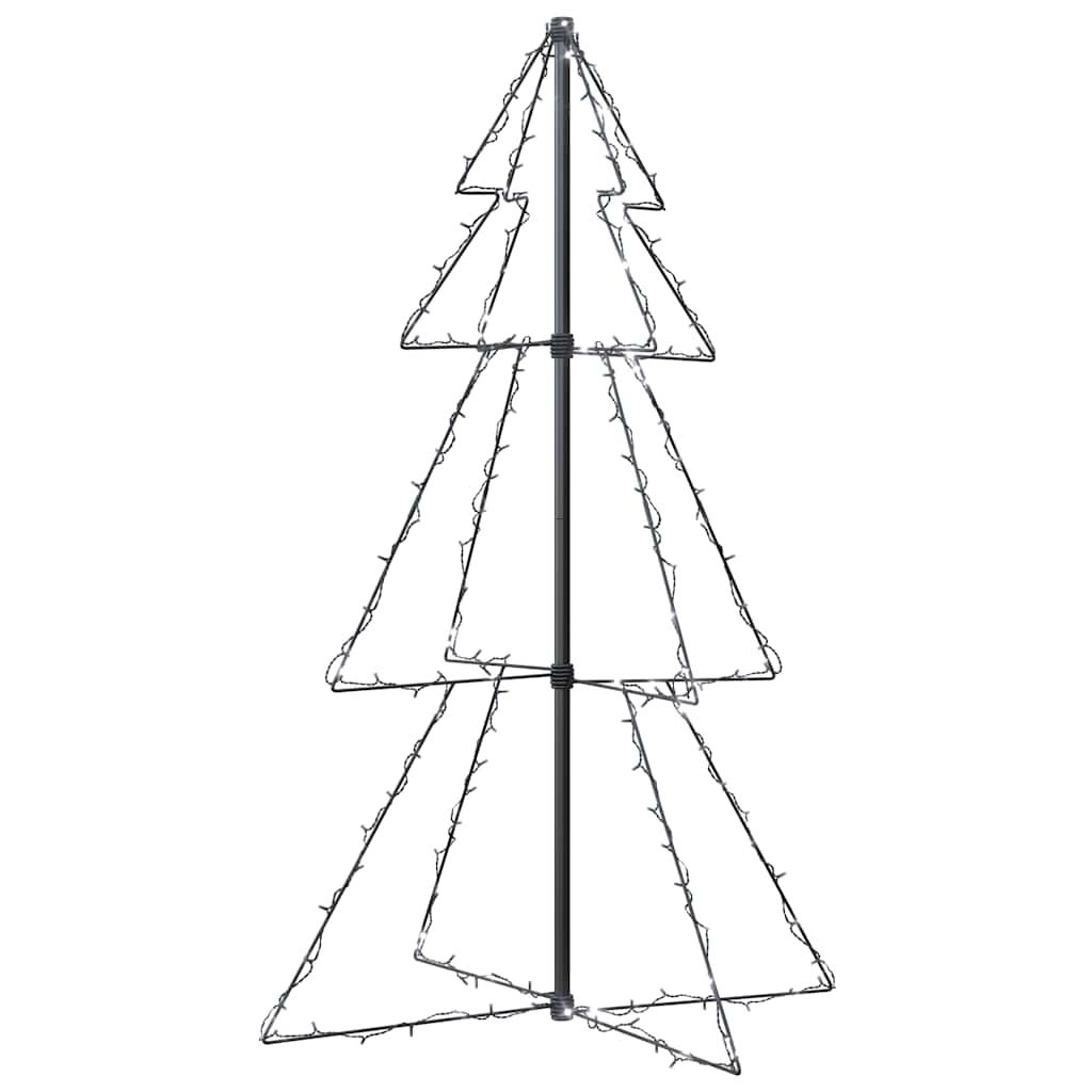 Vidaxl Kegelkerstboom 160 LED dentro y fuera de 78x120 cm
