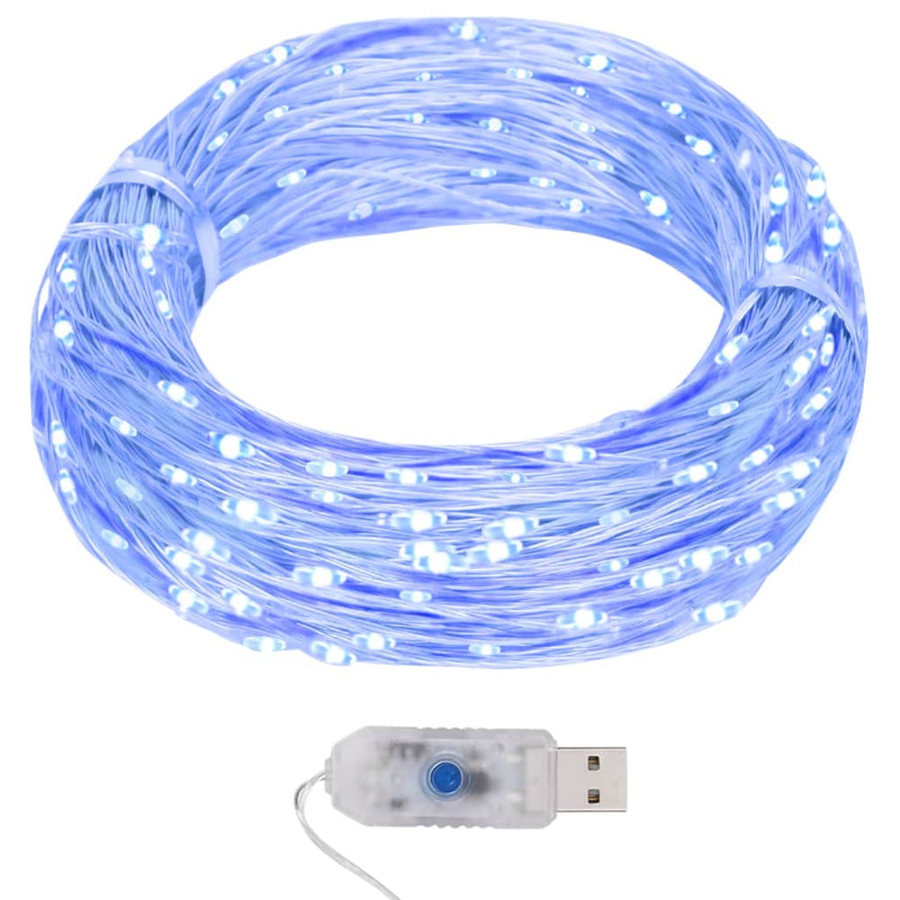 Vidaxl Light Corb s 400 MicroLed's Blue 8 Functions 40 m