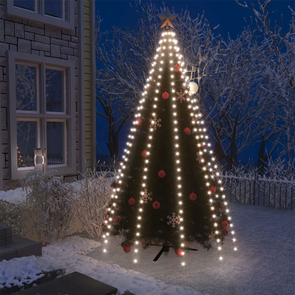 Vidaxl Albero dell'albero di Natale con 300 LED BIHE BIHE NET 300 cm