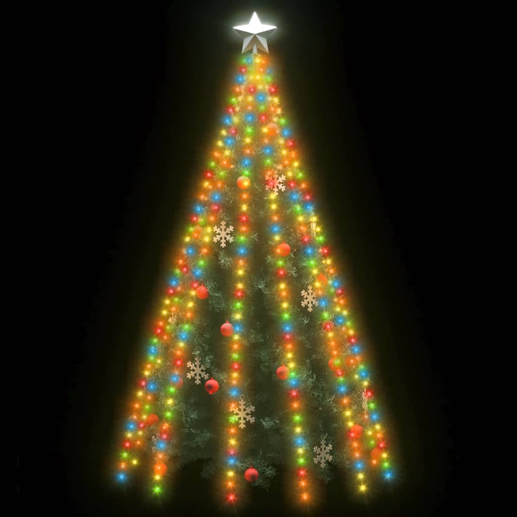 Vidaxl Christmas tree lights 500 LEDs multi-colored indoor outdoor 500 cm