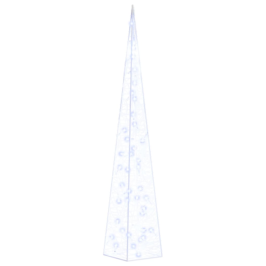 Vidaxl Light Cone Decorative LED 90 cm Acrílico Azul