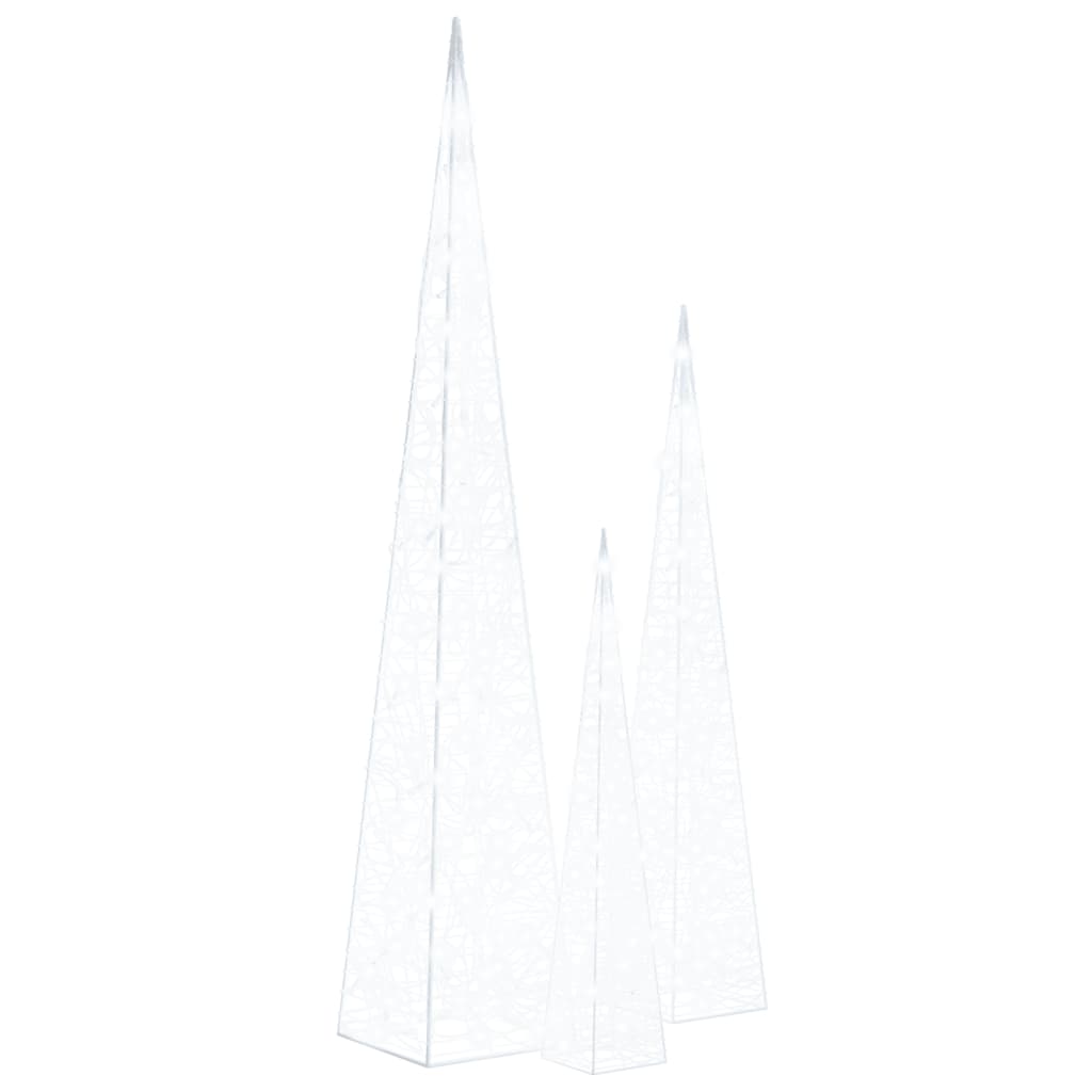 Vidaxl Luz: LED decorativo 60 90 90 120 cm de acrílico blanco frío