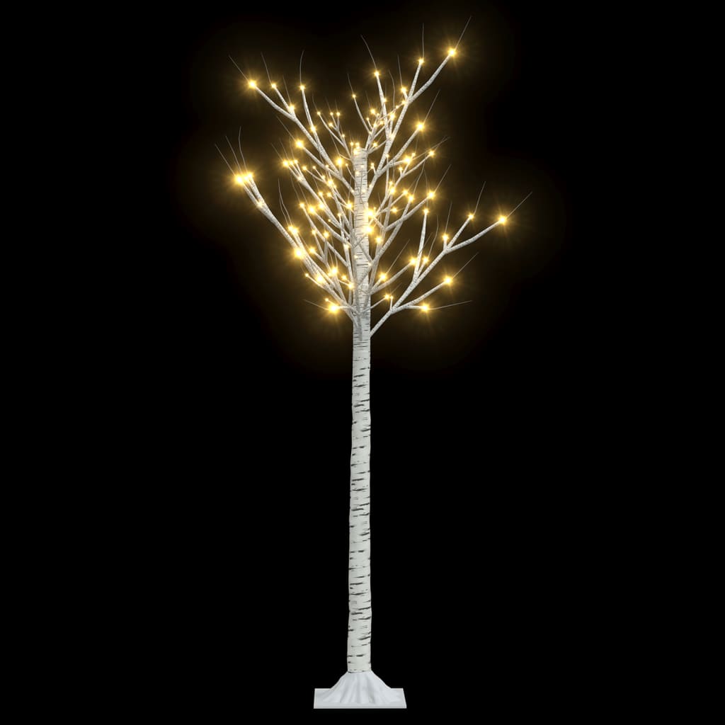 Vidaxl Christmas Tree Willow con 140 LED en blanco cálido dentro y fuera de 1,5 m