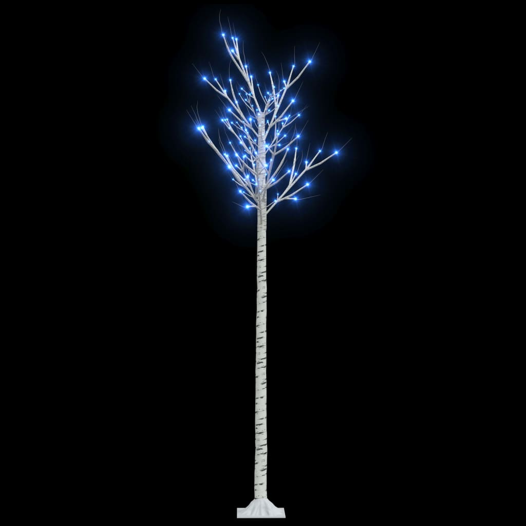 Vidaxl Christmas Tree Willow con 200 LED azules dentro y fuera de 2.2 m