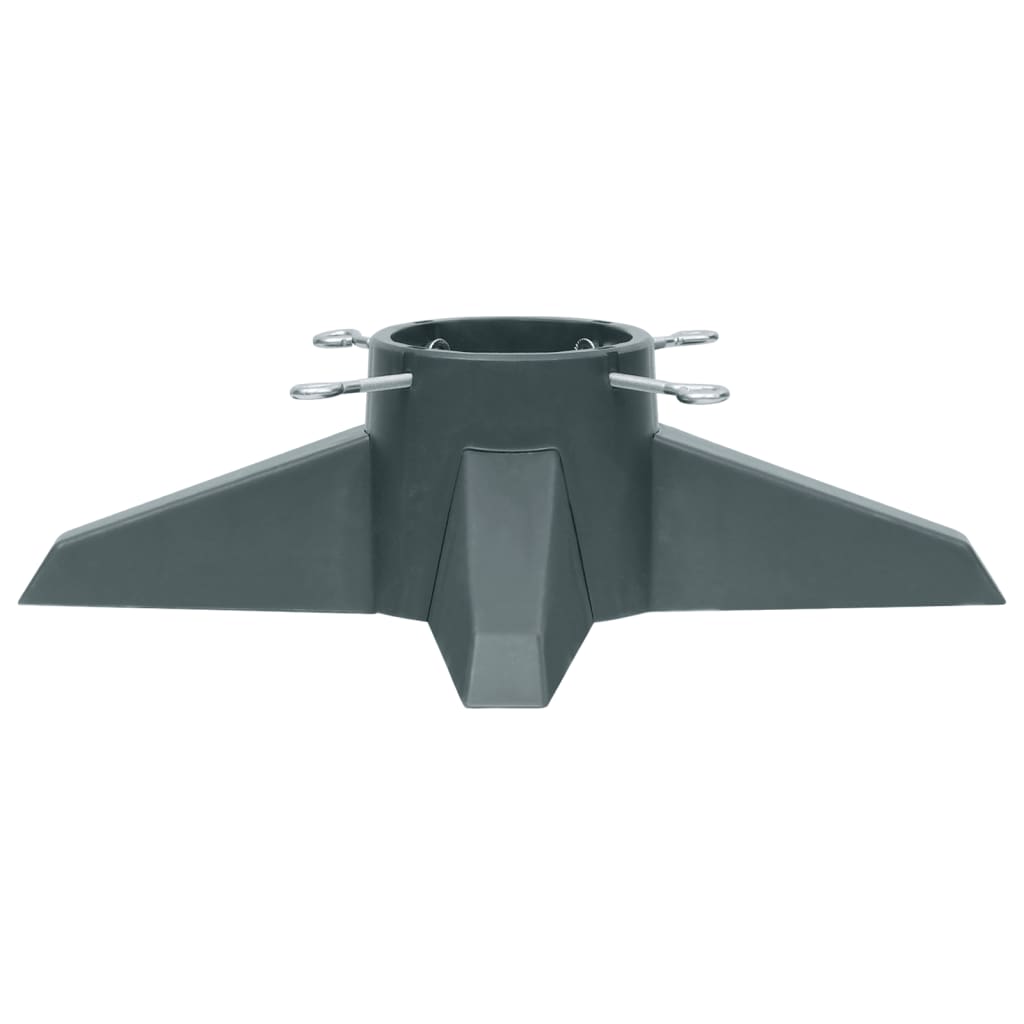 Support d'arbre de Noël Vidaxl 55.5x55.5x15 cm vert