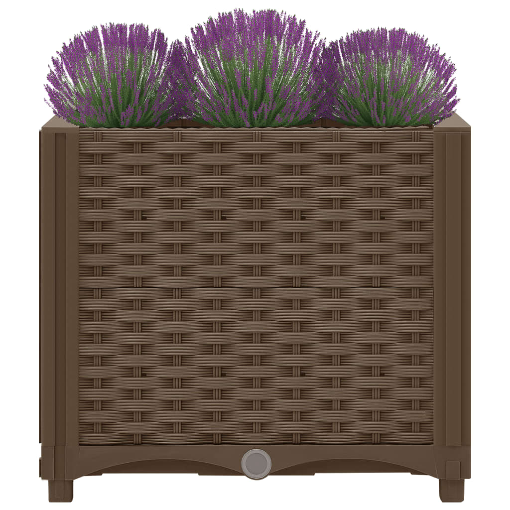 Vidaxl Raised Planter 40x40x38 cm Polypropylene