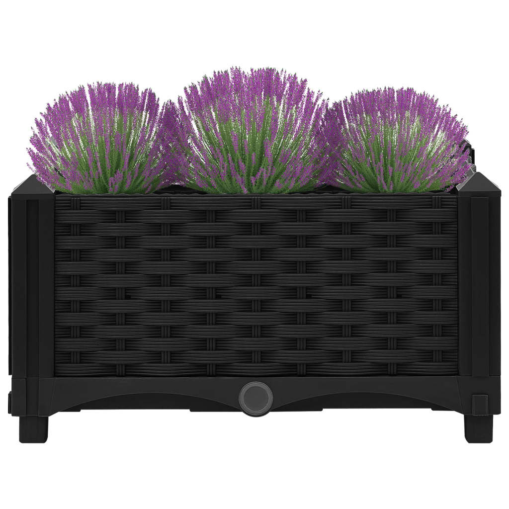 Vidaxl Raised Planter 40x40x23 cm Polypropylene
