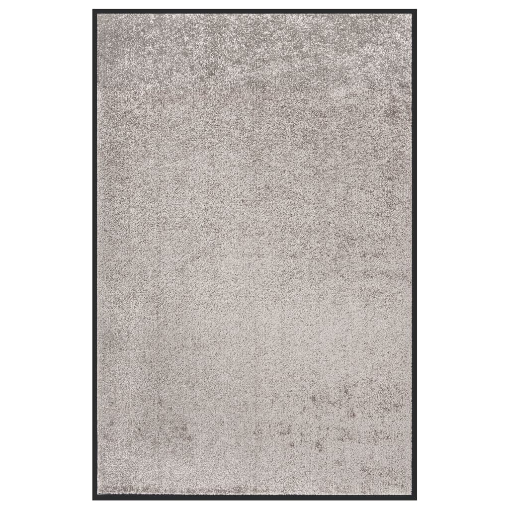 Vidaxl doormat 80x120 cm gray