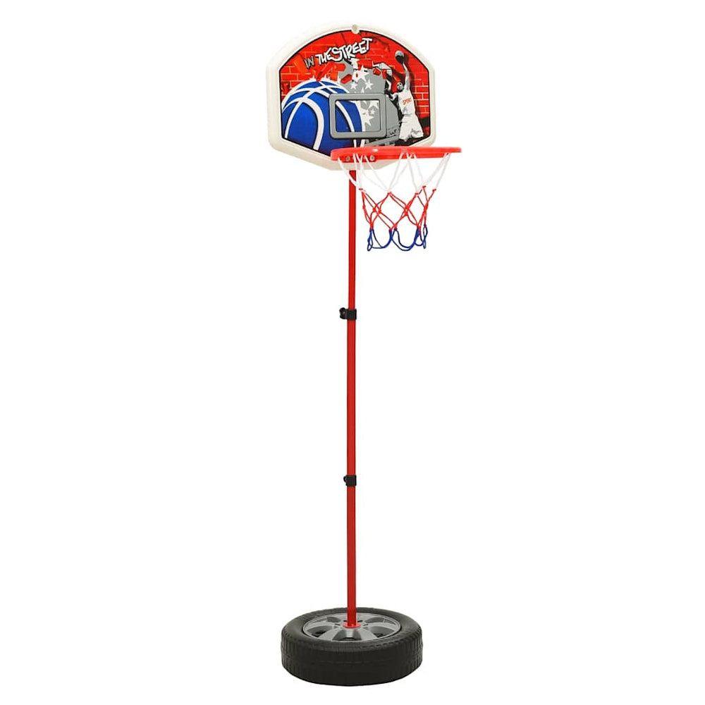 Vidaxl children's basketball set adjustable 120 cm