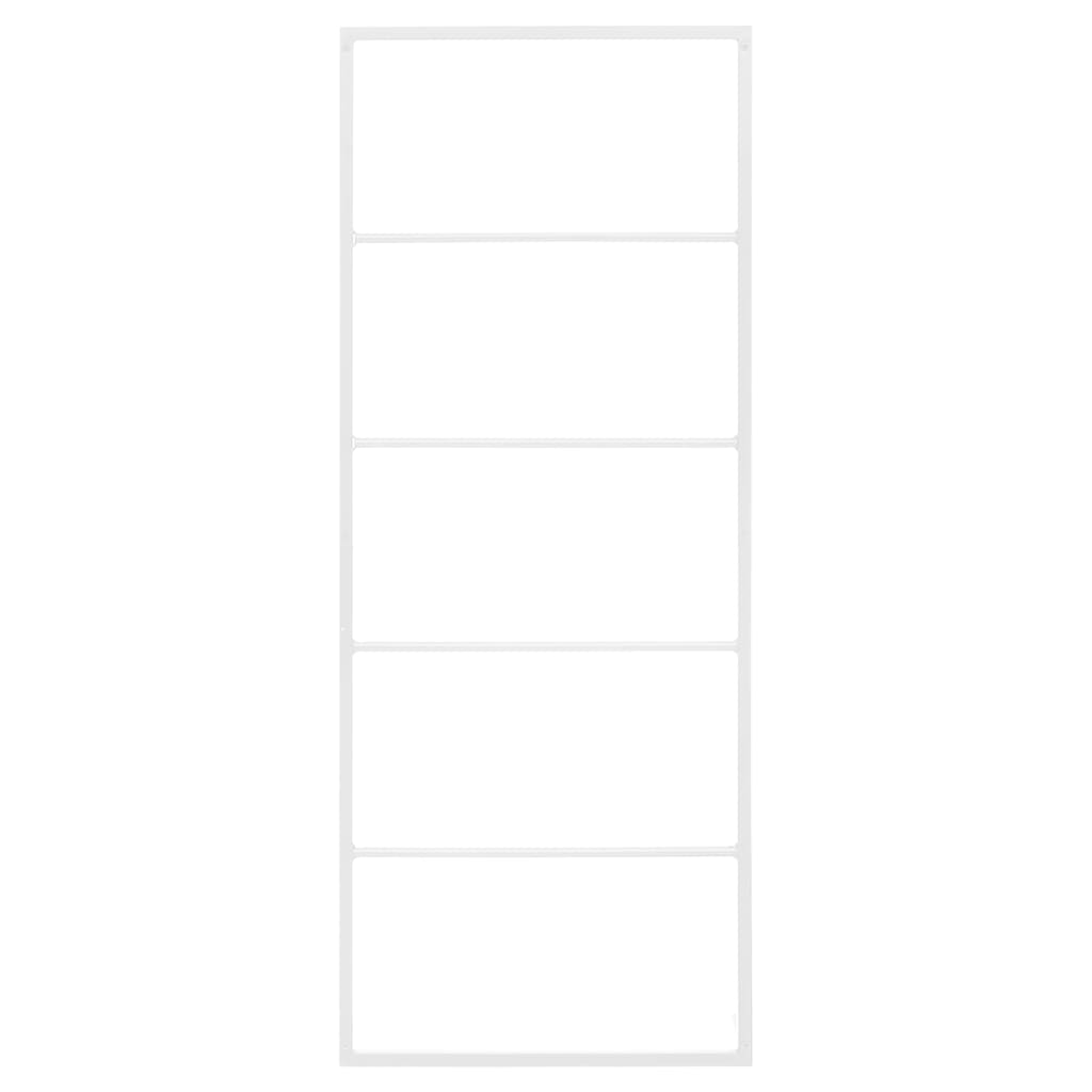 Vidaxl towel rack white 45x10x115 cm steel