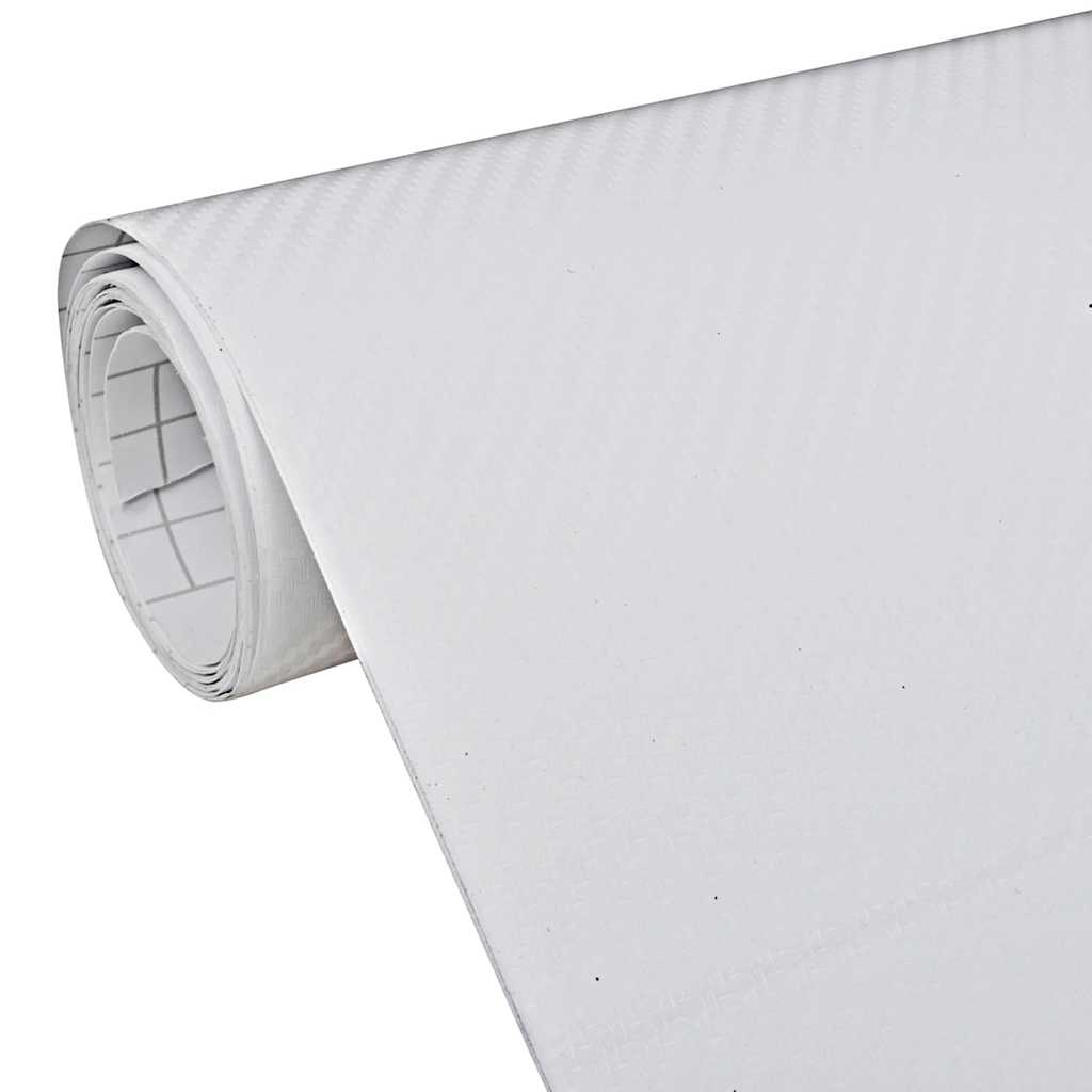 Vidaxx car foil 3d 100x150 cm white