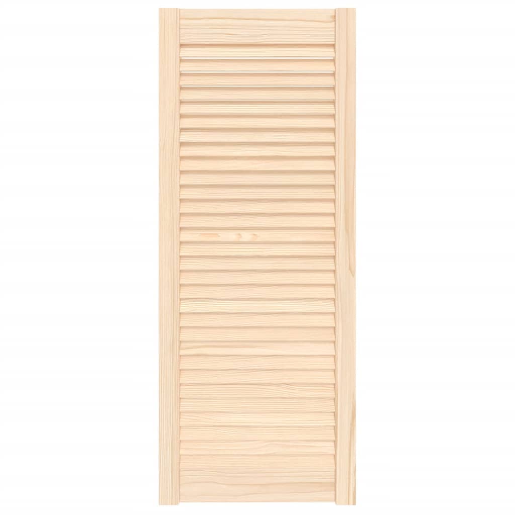 VIDAXL -Schranktür mit Lamellen 99,3 x 39,4 cm Festkiefer