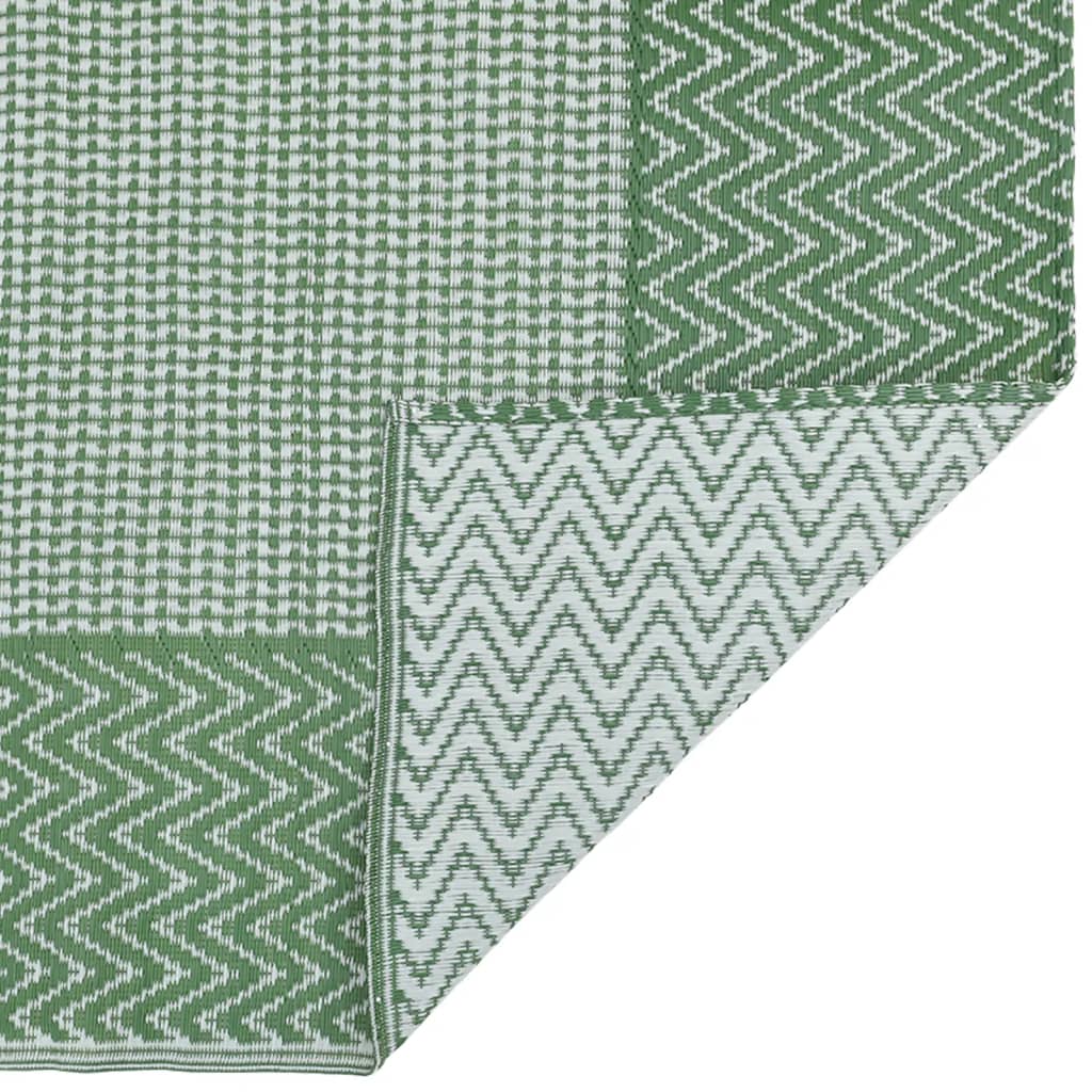 Vidaxl outdoor rug arakil 160x230 cm polypropylene green