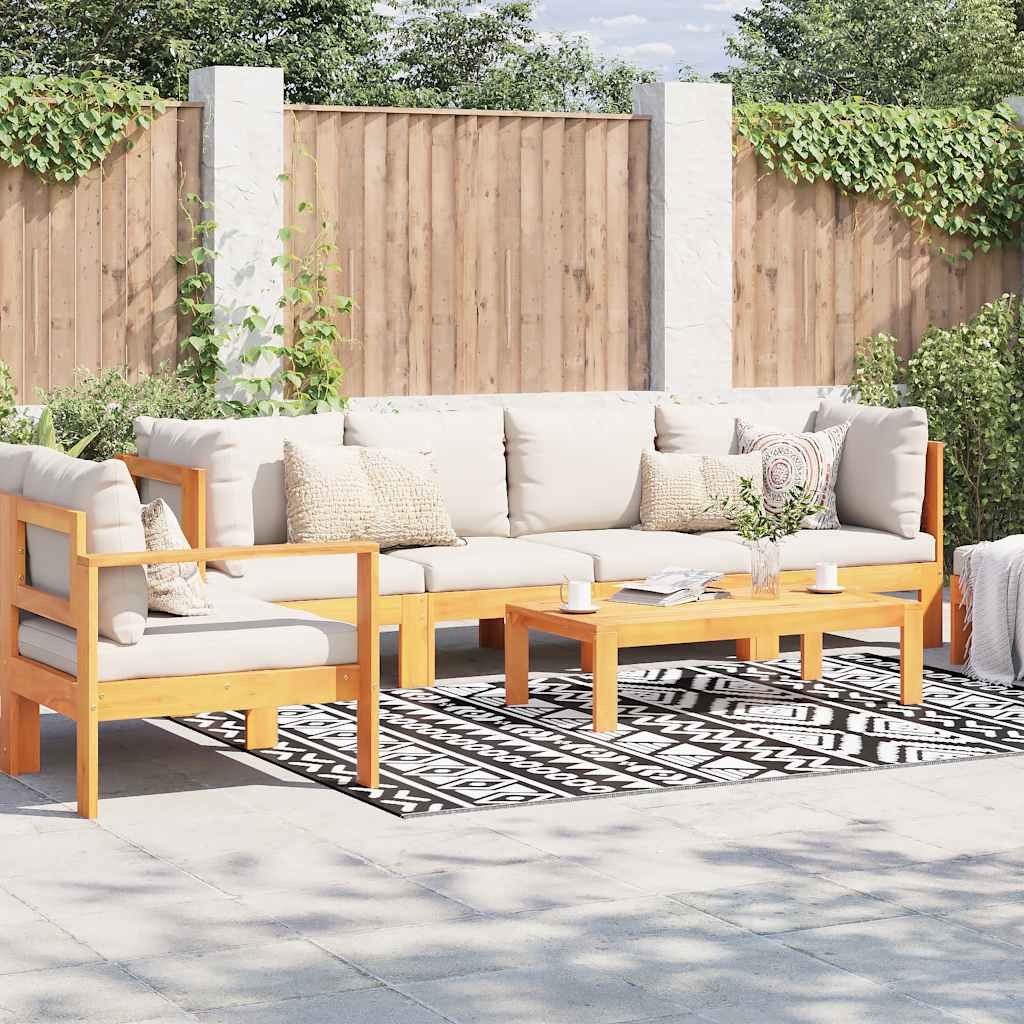 Vidaxl outdoor rug arakil 160x230 cm polypropylene black