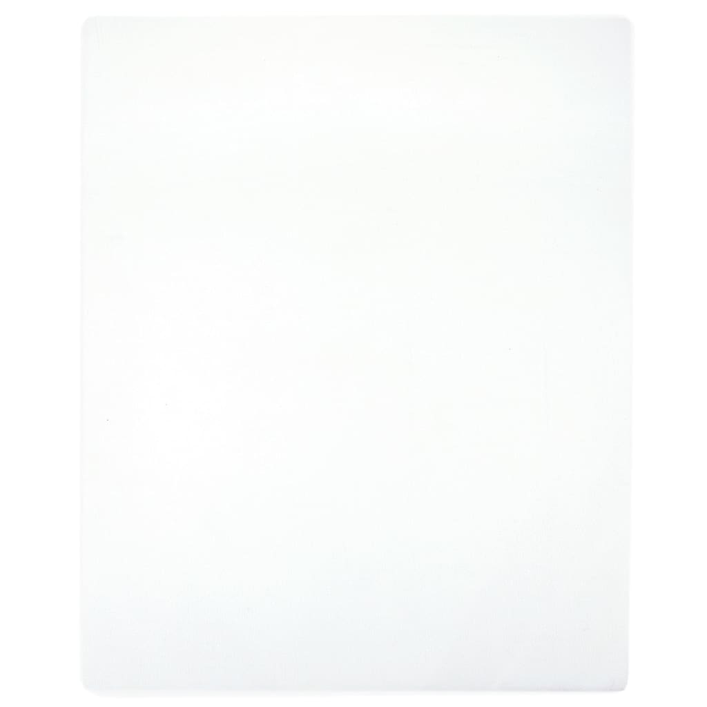 Vidaxl Maillot de feuille maximale 100x200 cm Coton blanc