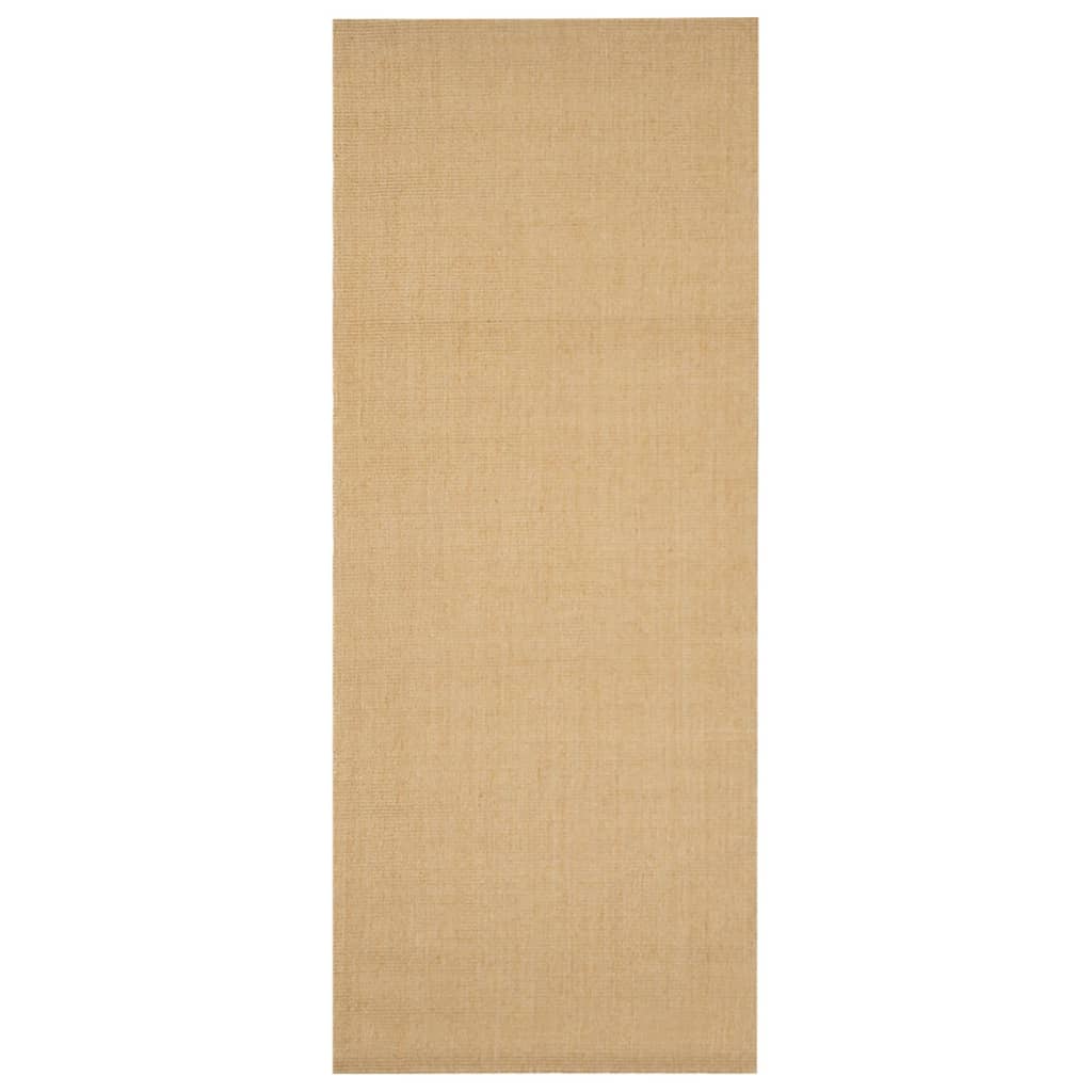 Vidaxl Teppich 100x250 cm Natural Sisal