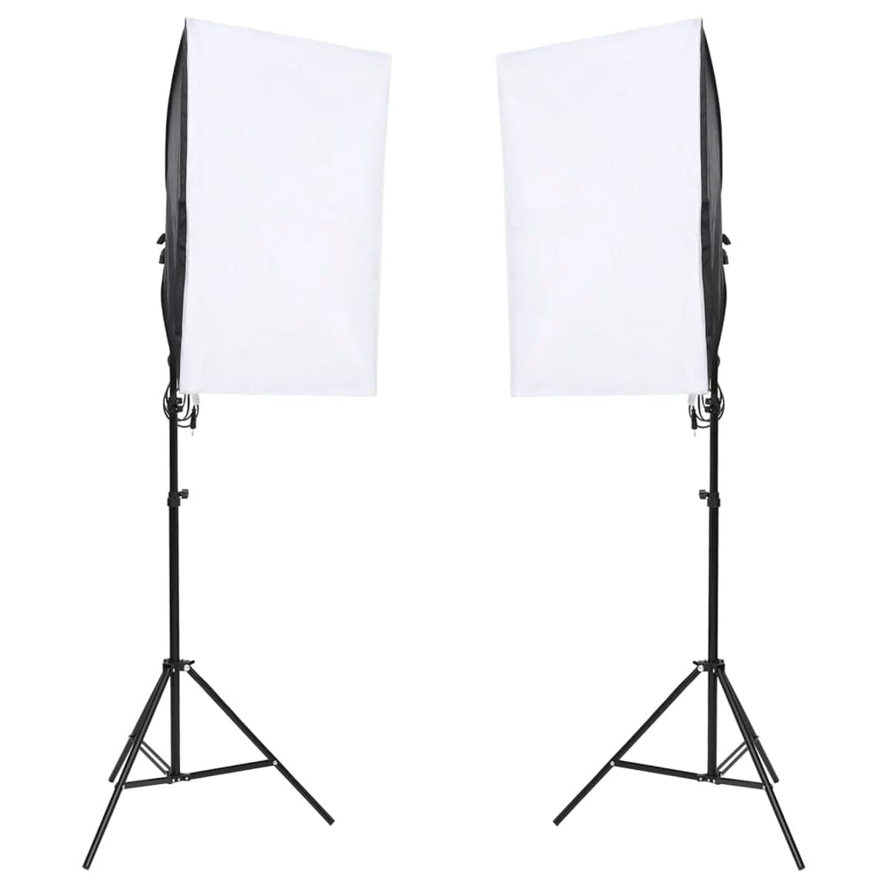 Vidaxl Photo Studio Set Se sadou osvětlení a pozadí