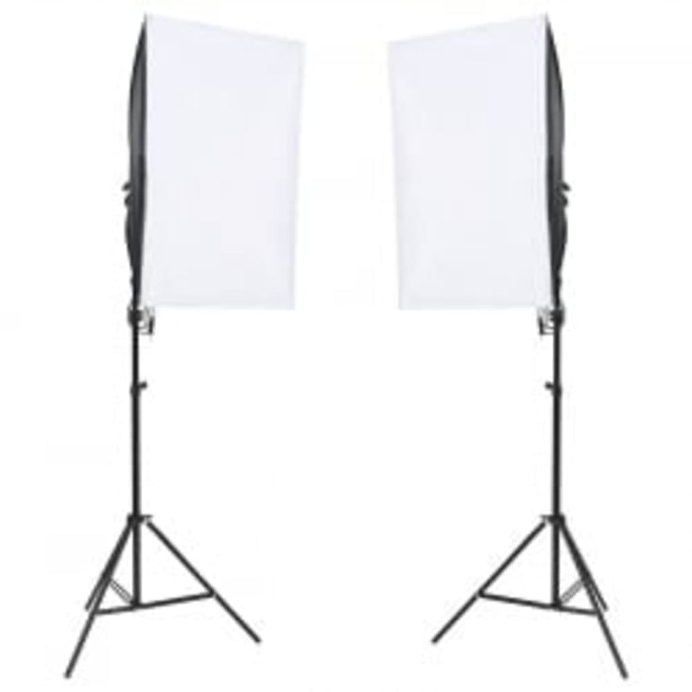Vidaxl Photo Studio Set con set di illuminazione, sfondo e riflettore