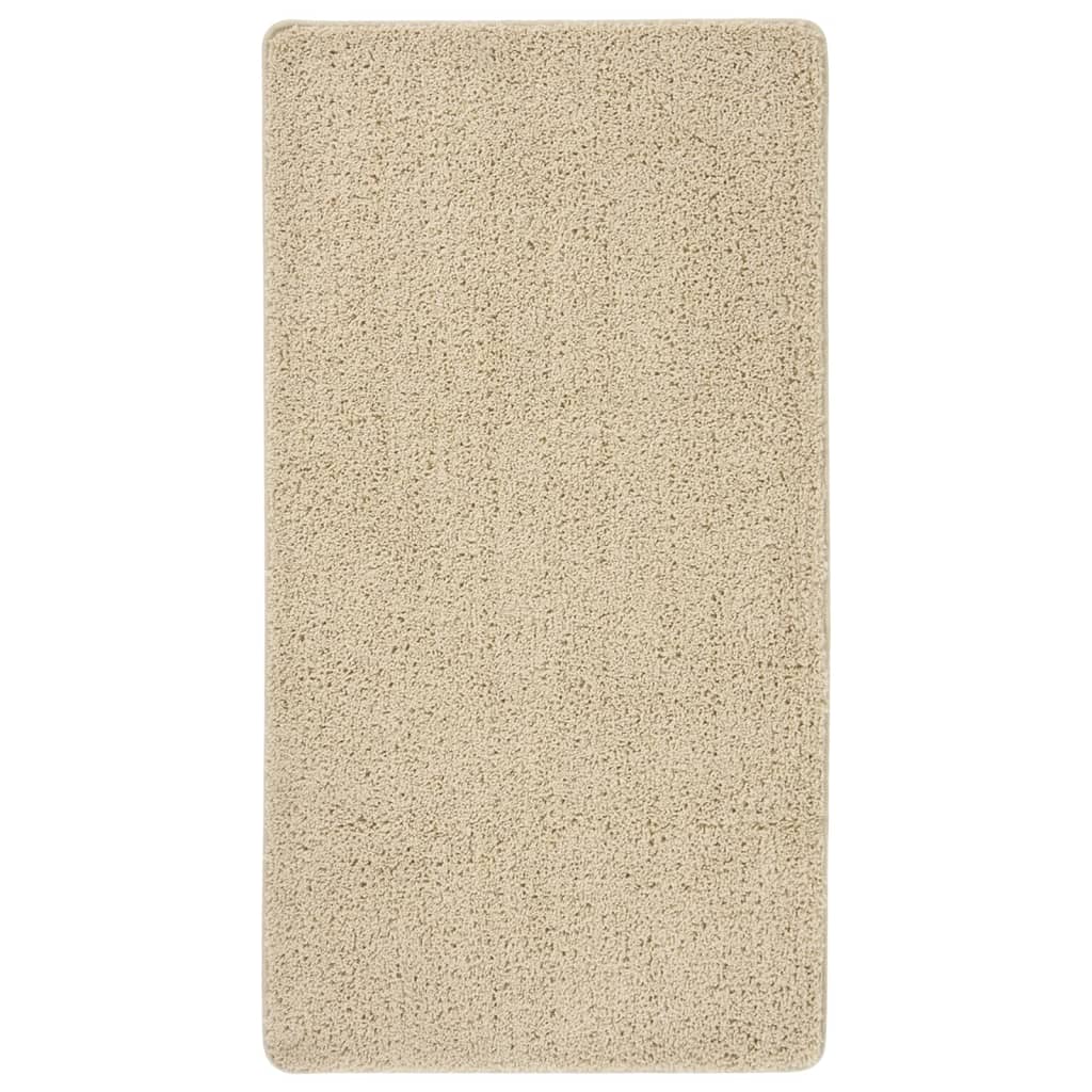 Vidaxl shaggy rug, non-slip, 80x150cm, cream-colored