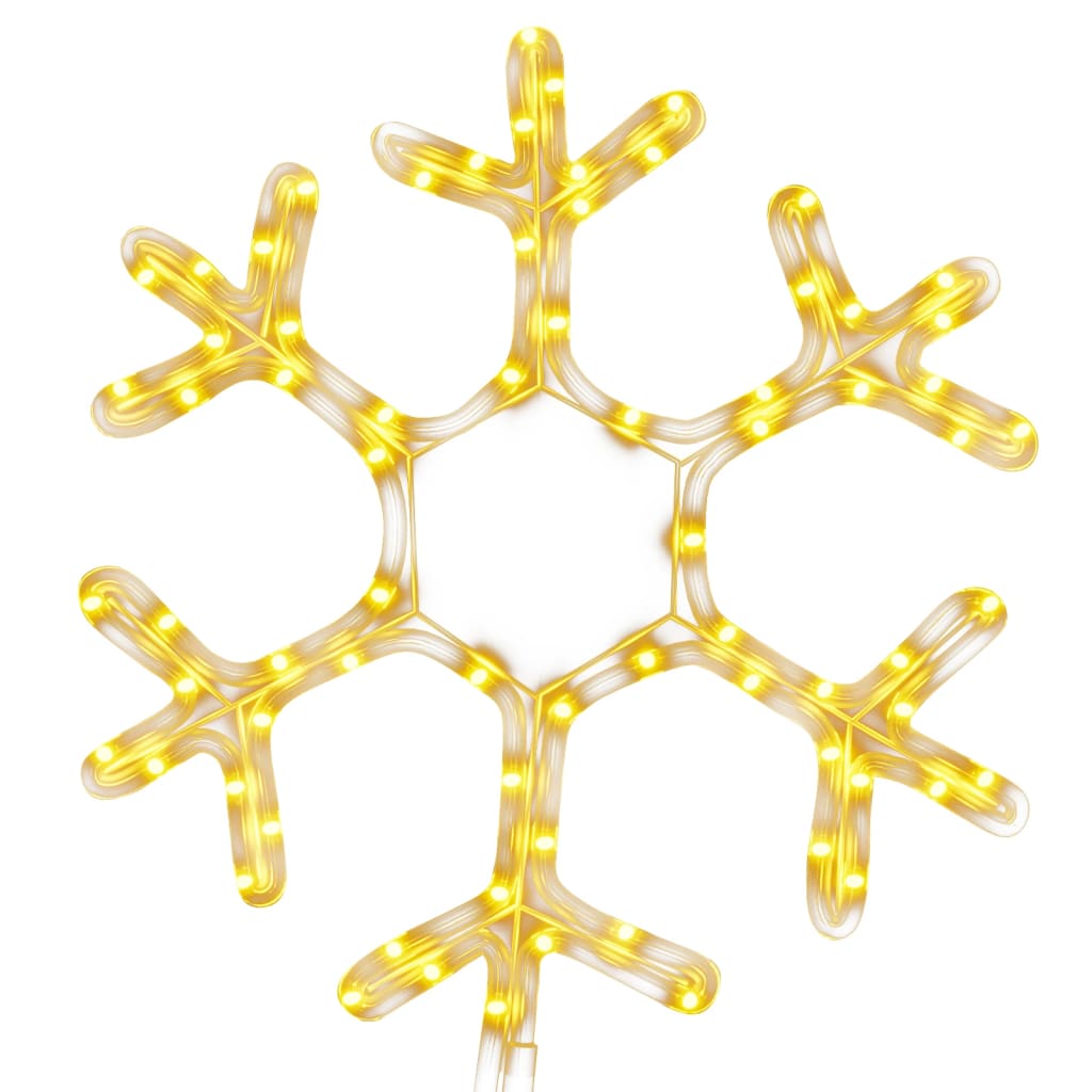 Vidaxx Christmas figure snowflake with 72 warm white LEDs 38x37 cm