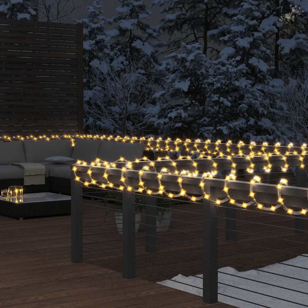 Vidaxl string light with 480 LEDs warm white 20 m PVC